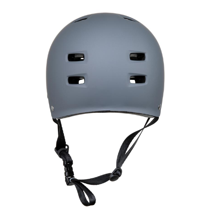 Bullet-Skateboards-Deluxe-T35-Helmet-Matt-Graphite-Rear