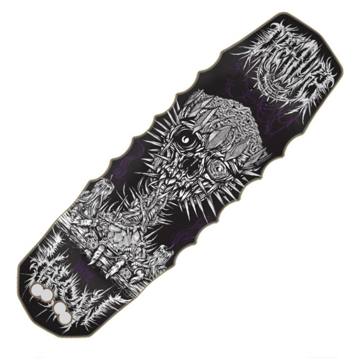 Creature Skateboards - Hitz Hacksaw Grande - Shaped Skateboard Deck 9.50