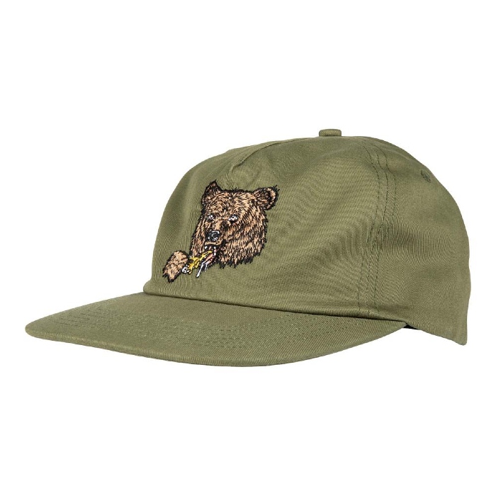Santa Cruz Skateboards - Braun Great Outdoors - Snapback Cap - Iguana