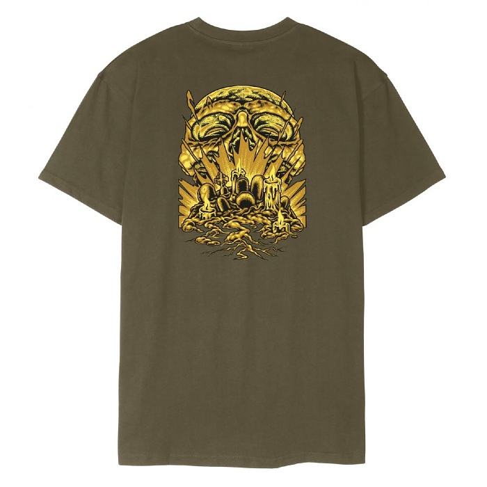 Santa Cruz Skateboards - Pace Occult - T-Shirt - Uniform Green
