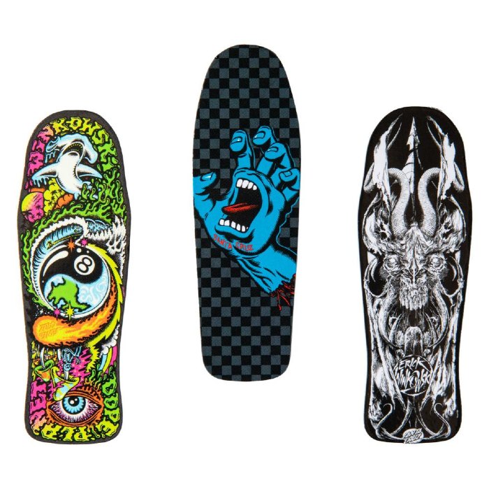 Santa-Cruz-Skateboards-Series-1-Deck-Magnet-Set-A