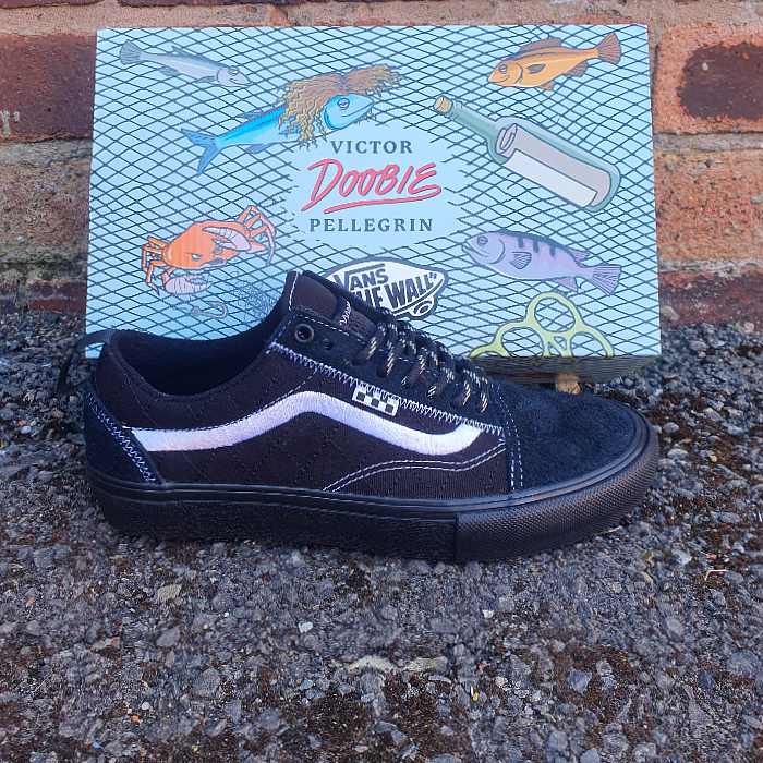 Vans-Skate-Old-Skool-Net-Shoes-Doobie-Black-Black-A
