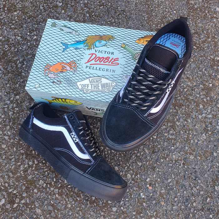 Vans-Skate-Old-Skool-Net-Shoes-Doobie-Black-Black-F
