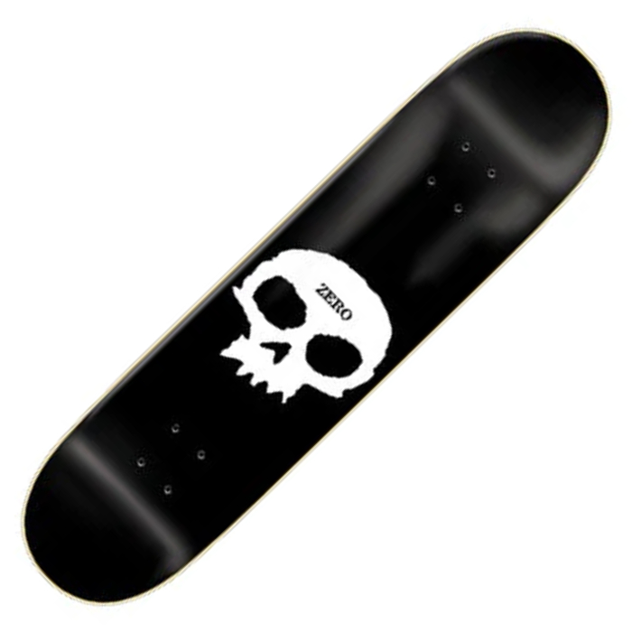 ZERO Skateboards - Single Skull - Skateboard Deck 8.25